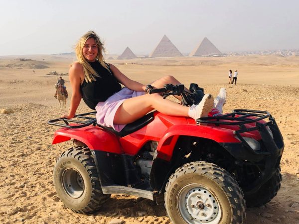 Desert Safari by Quad bike at the pyramids