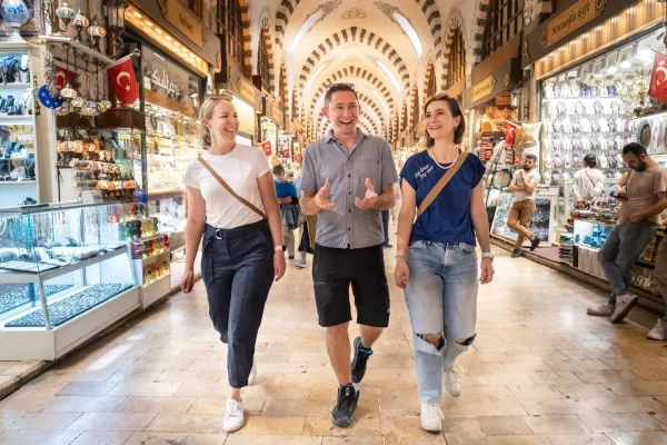 Shopping guided tour