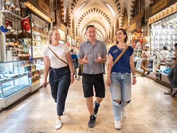 Shopping guided tour